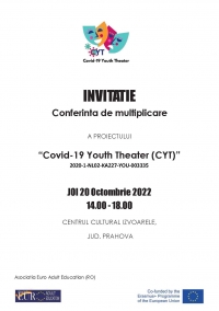 Covid-19 Youth Theatre (CYT) – Conferință de multiplicare